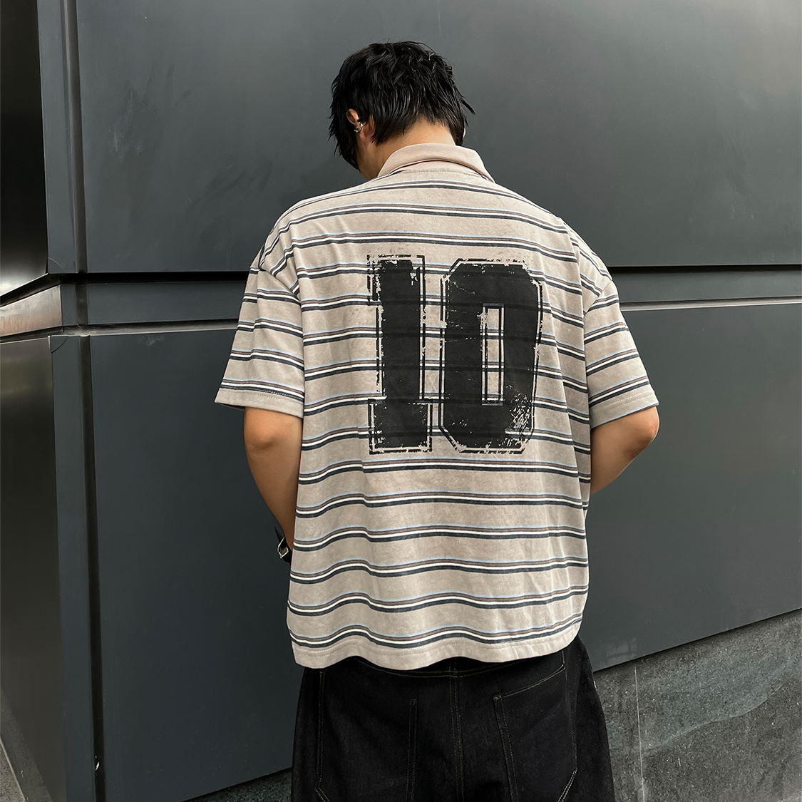 Áo Polo boxy - Risky