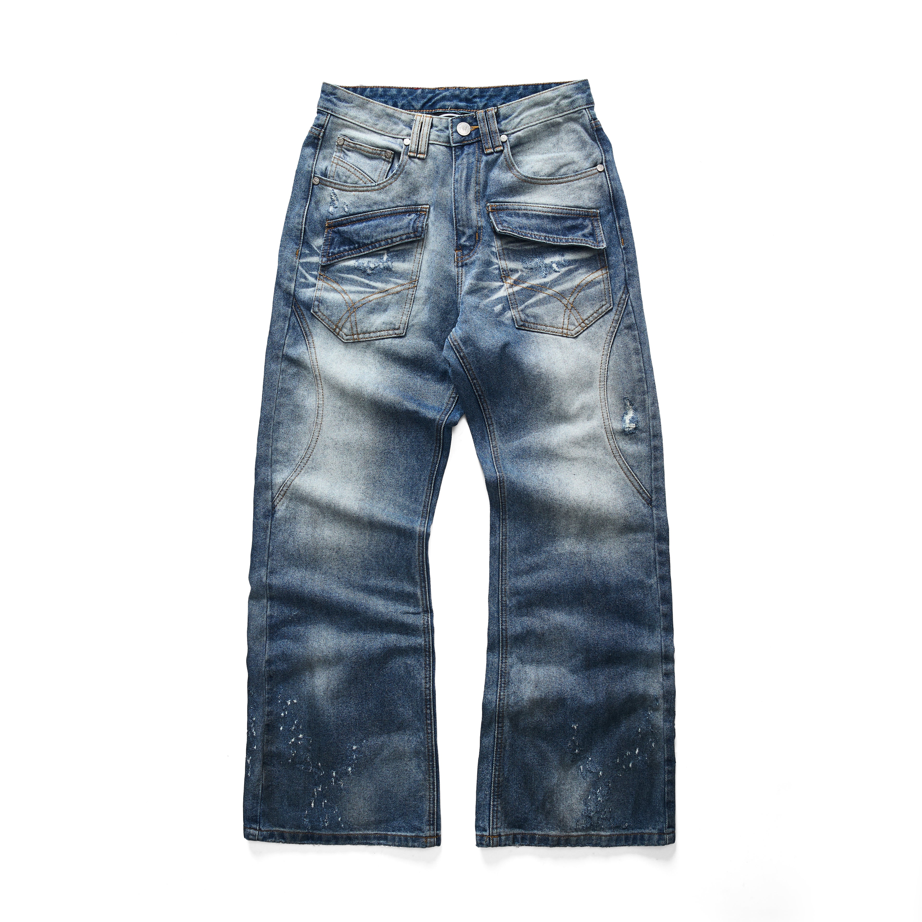 UNKRUSH TITAN - BOOTCUT JEAN/ Blue