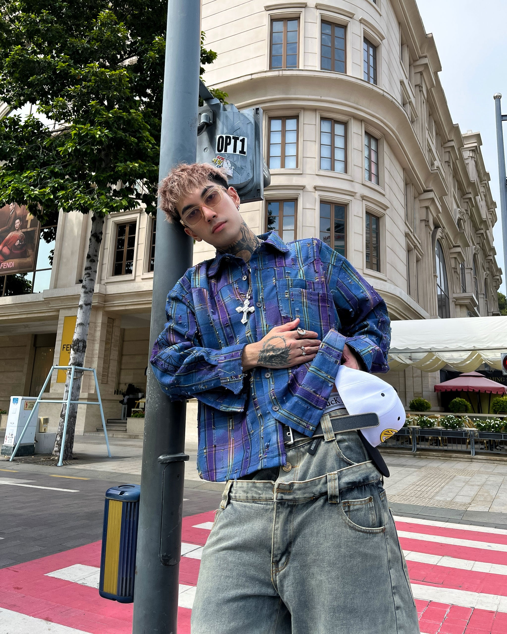 ÁO SƠ TAY NGẮN DÀI  - STREET