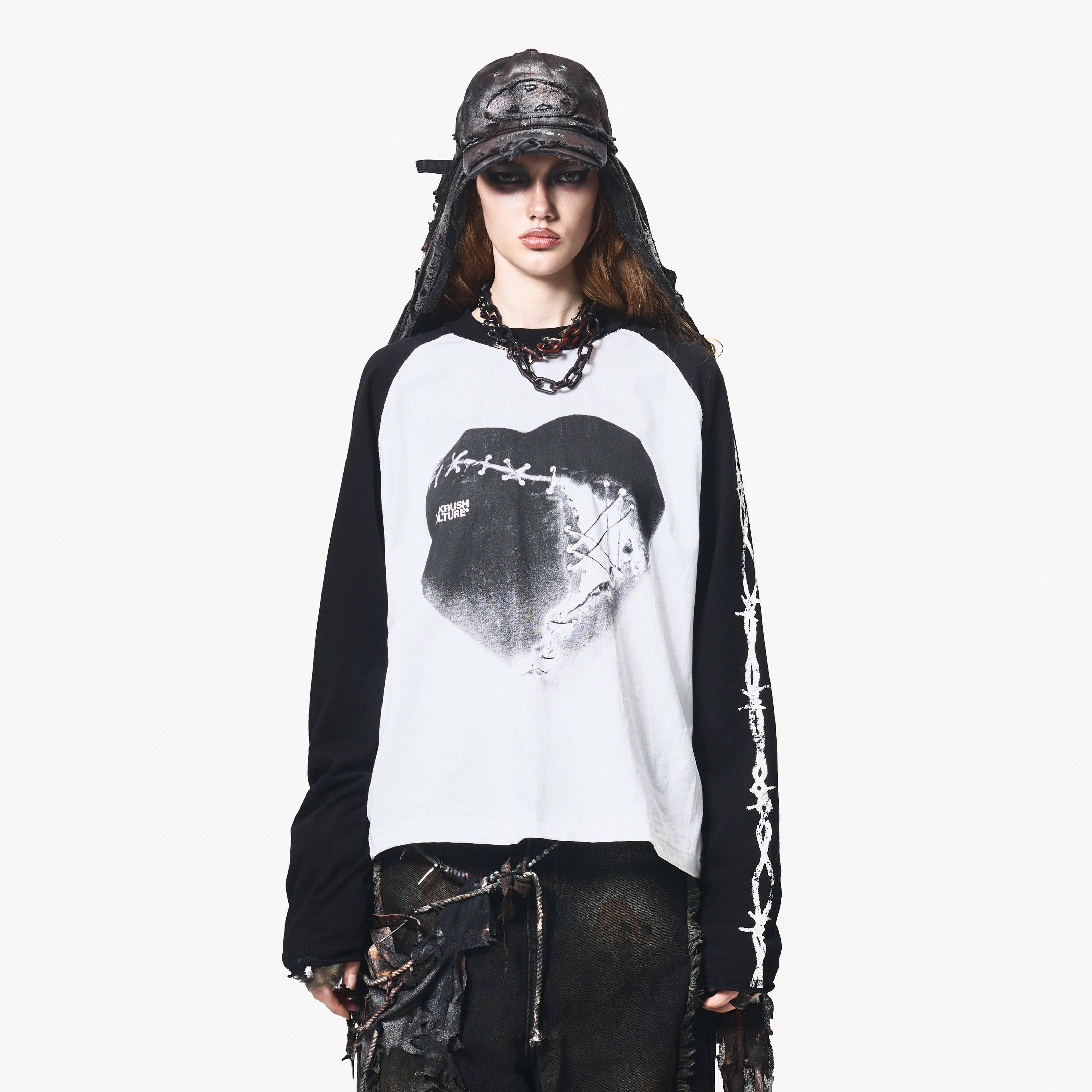 UNKRUSH BROKEN - BOXY LONG SLEEVES