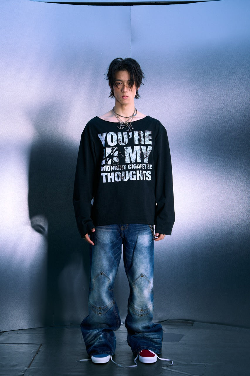 UNKRUSH INNER - LONG SLEEVES/Black